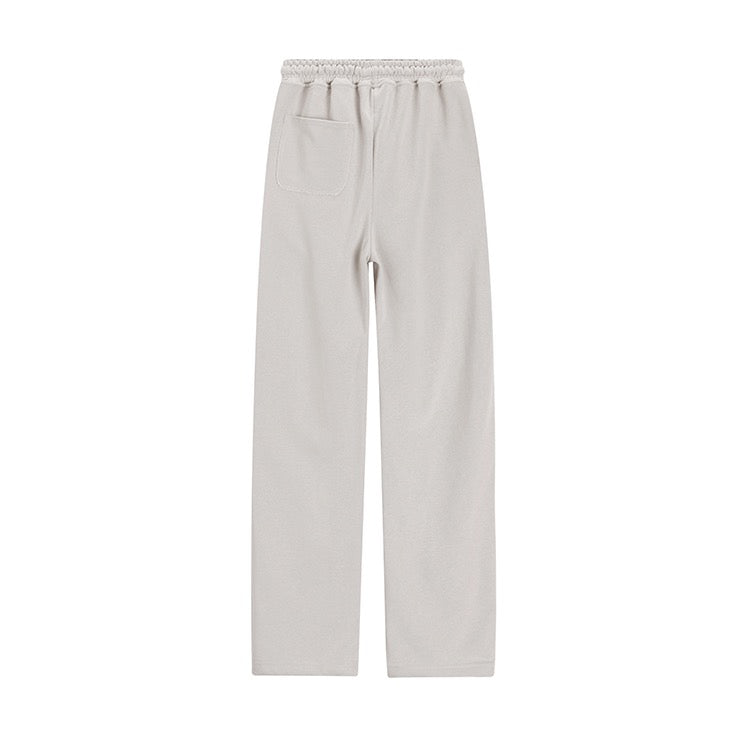 Beige Track Pants