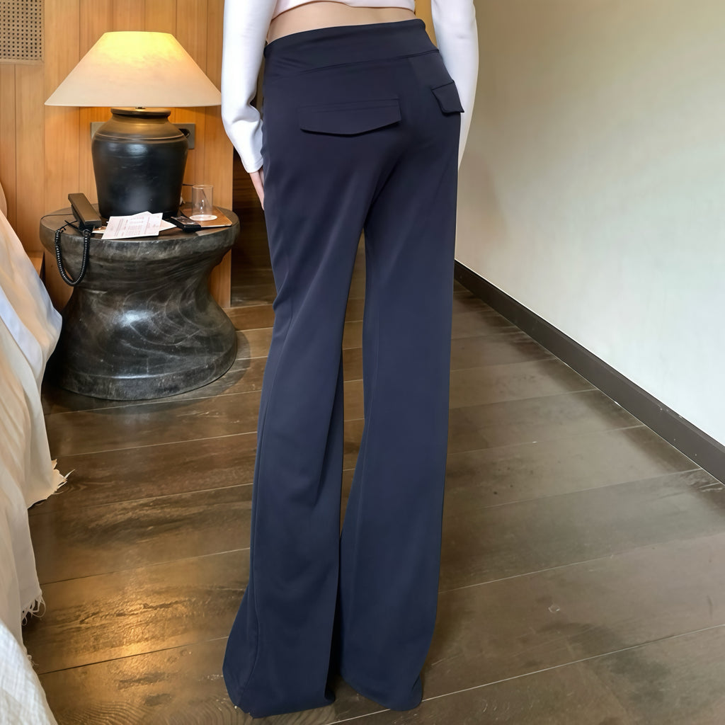 Indigo Stretch Waist Sweatpants