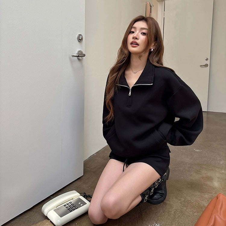 Quarter Zip Sweater