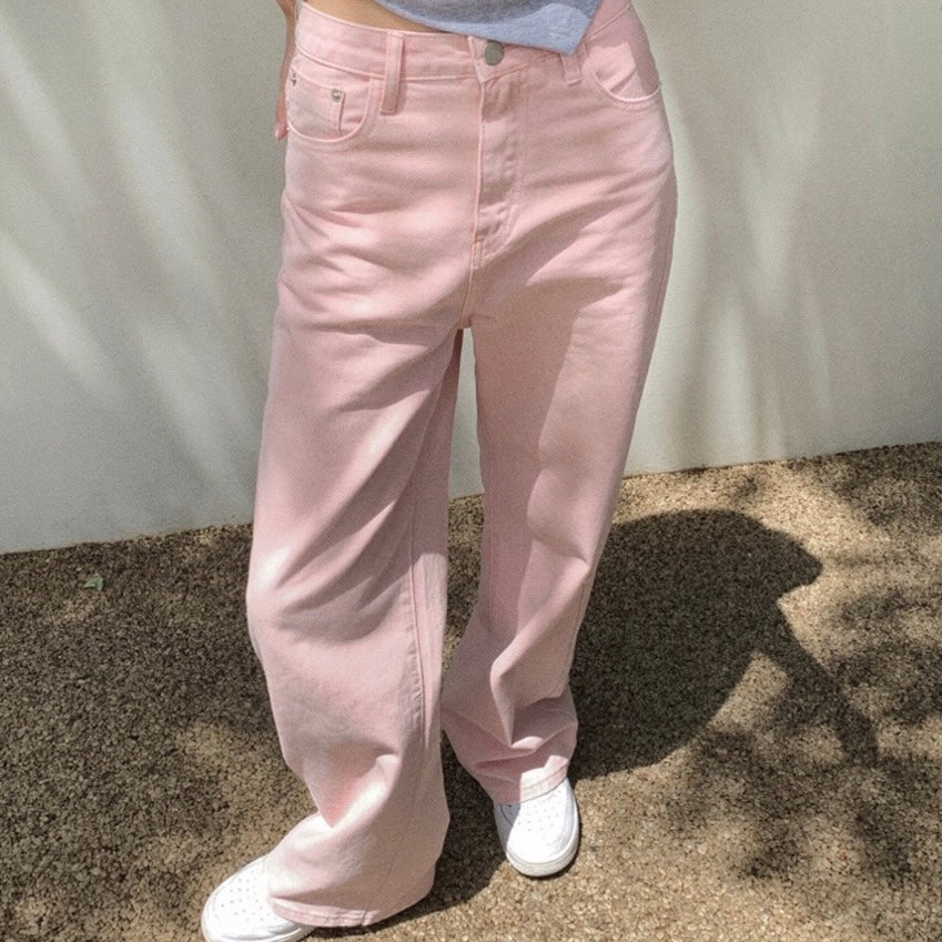 Light Pink Denim Pants