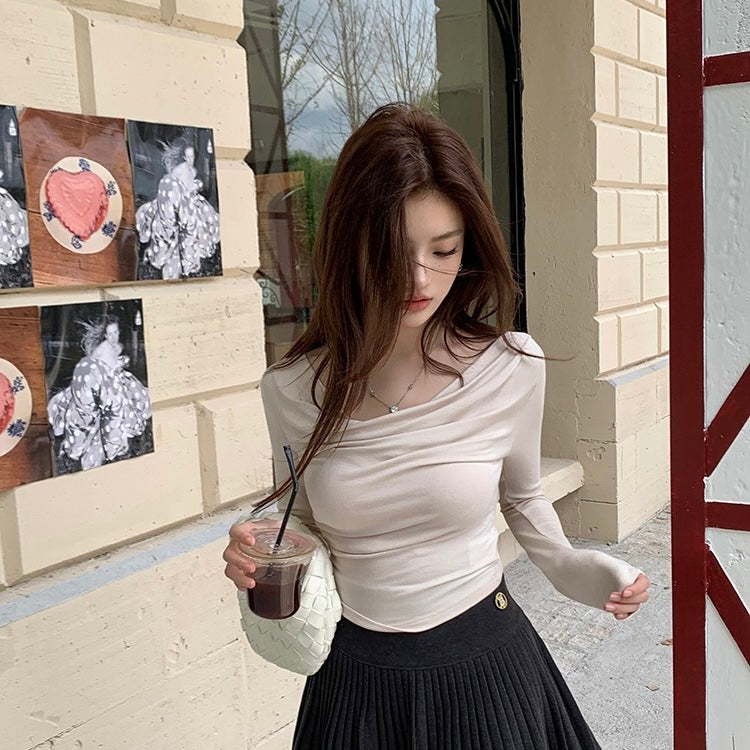 Wide Neck Off-Shoulder Top
