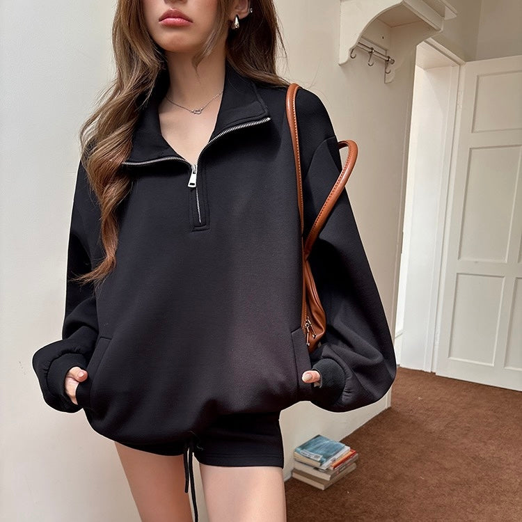 Quarter Zip Sweater