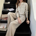 Linen Shirt Trouser Professional Set