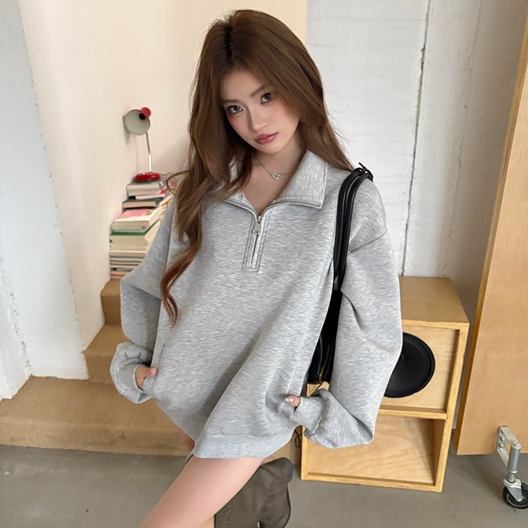 Neck Zip Jumper