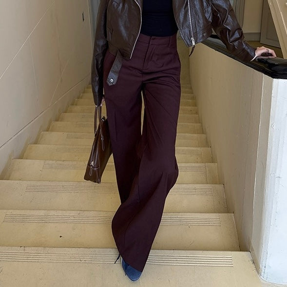 Plum Purple Trousers