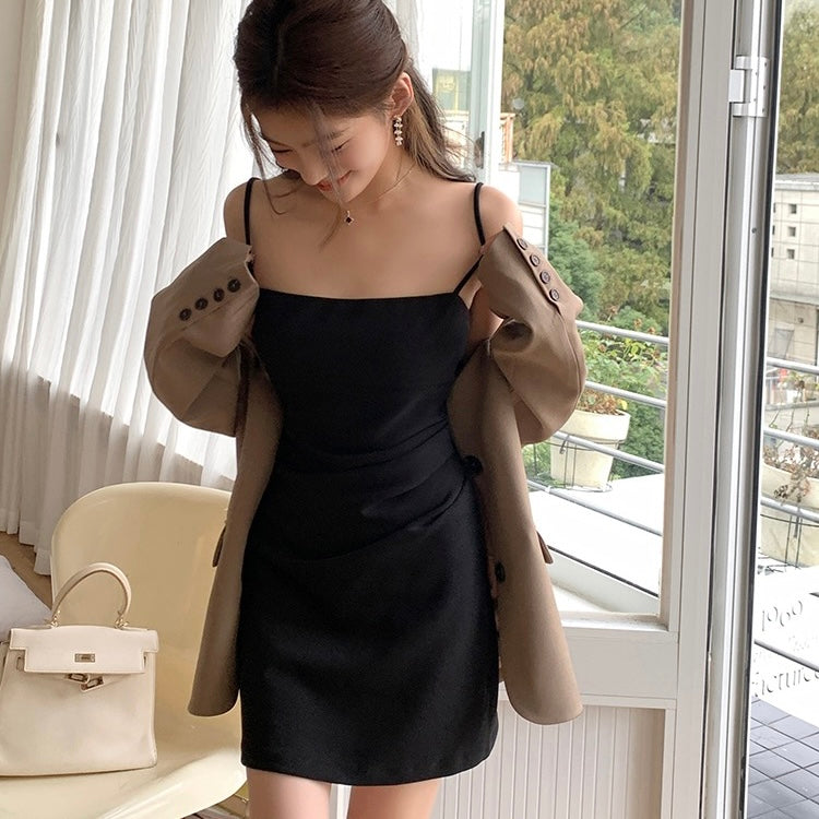 Spaghetti Strap Basic Dress
