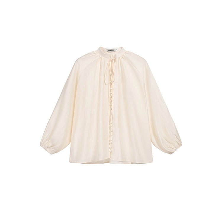 Off-White Tunic Blouse