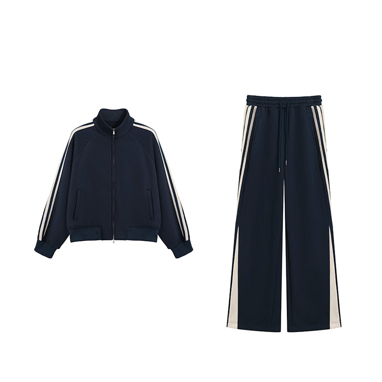 Navy Tracksuit Set