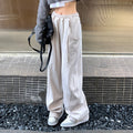 Beige Track Pants