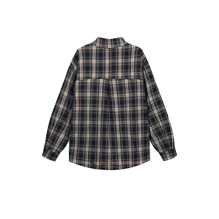 Navy Flannel Shirt