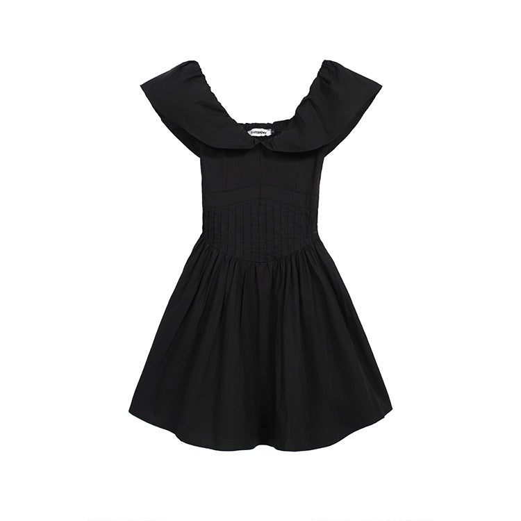 Puffy Off-Shoulder Summer Dress