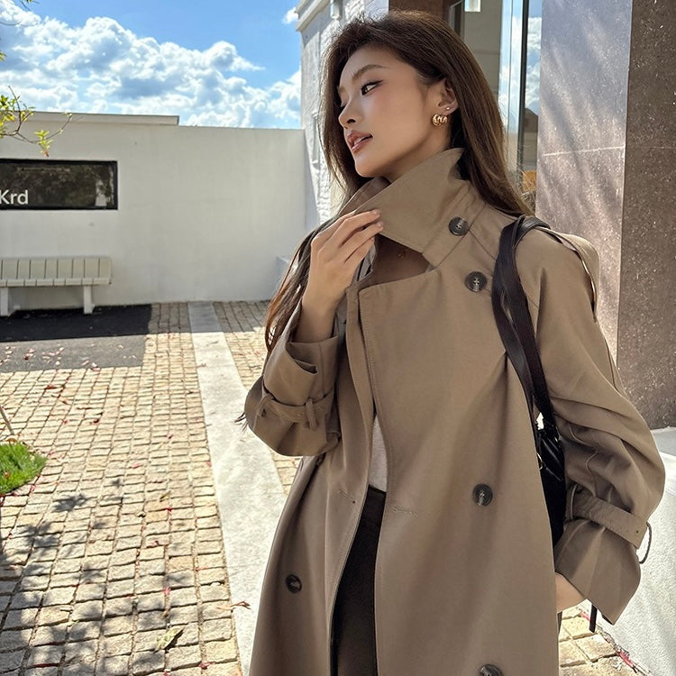 Classic Long Trench Coat