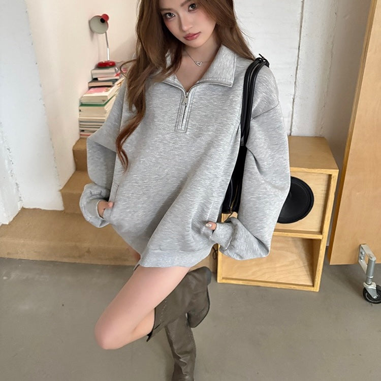Quarter Zip Sweater