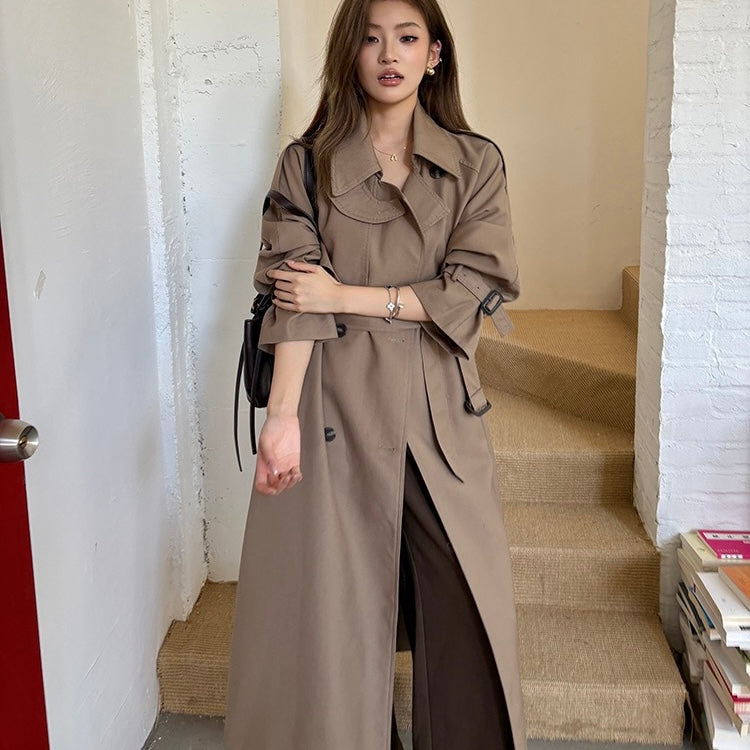 Classic Long Trench Coat