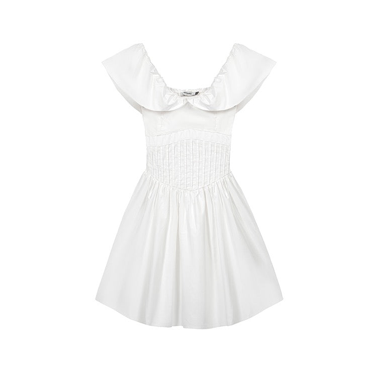 Puffy Off-Shoulder Summer Dress