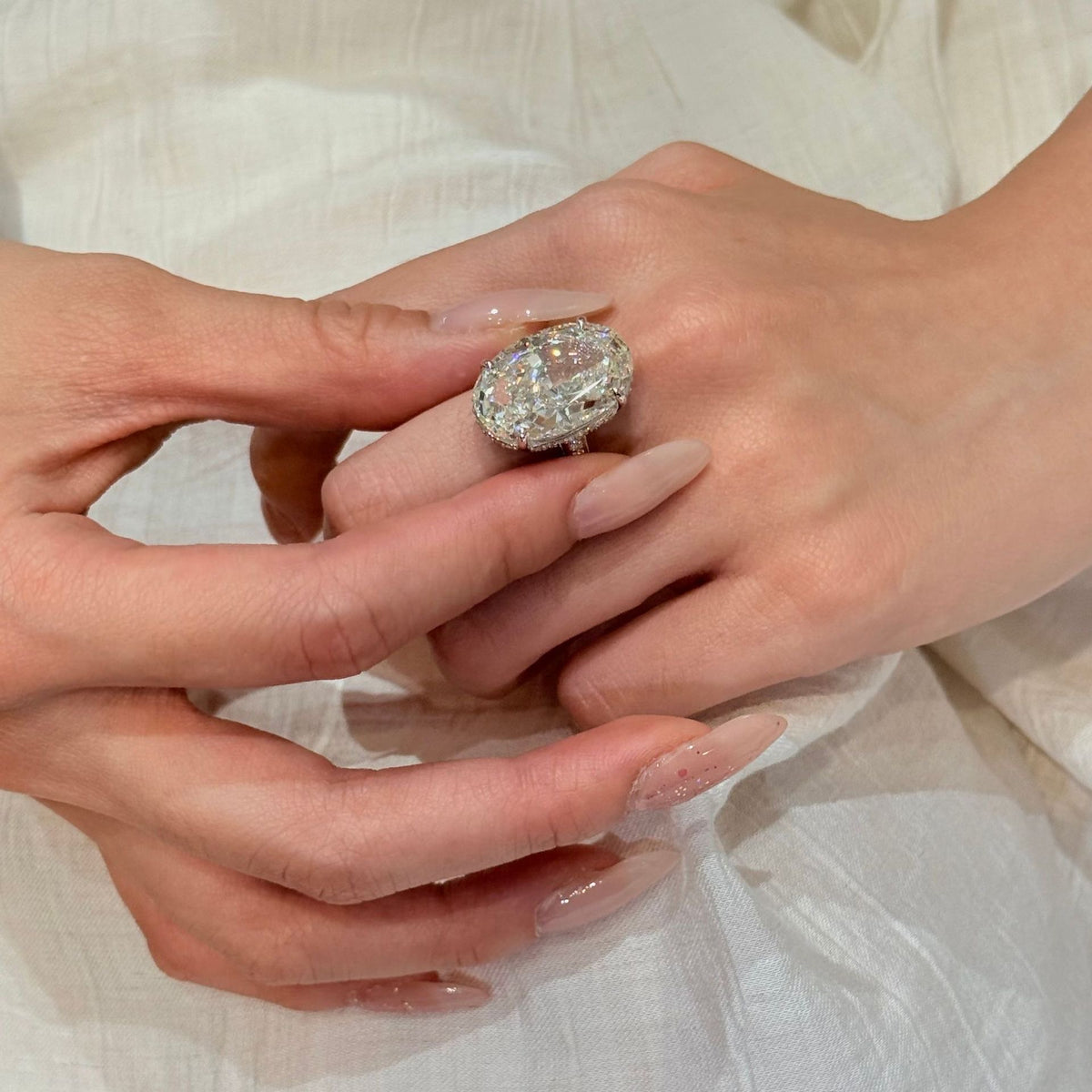 Oval 10ct Ring S925