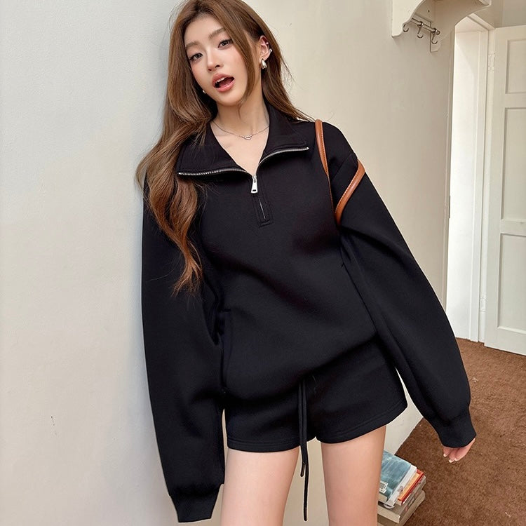 Neck Zip Jumper
