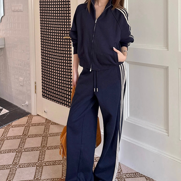 Navy Tracksuit Set