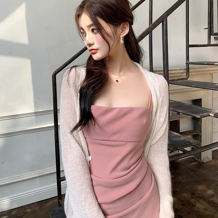 Spaghetti Strap Basic Dress
