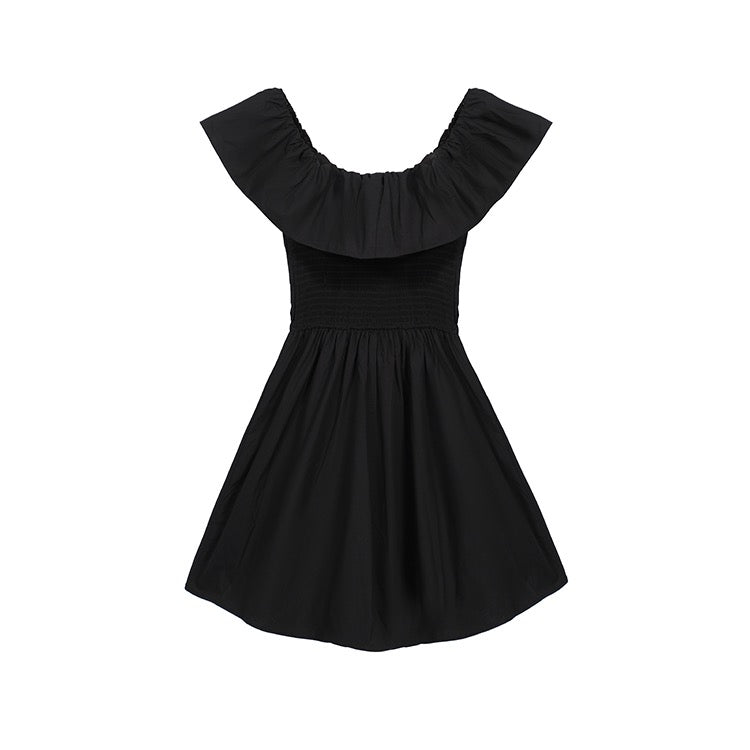 Puffy Off-Shoulder Summer Dress