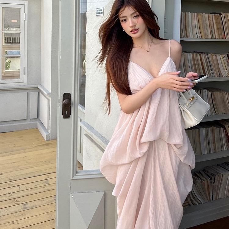 Pale Pink Parachute Dress