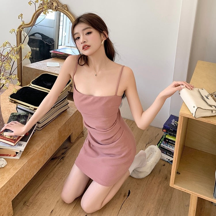 Spaghetti Strap Basic Dress