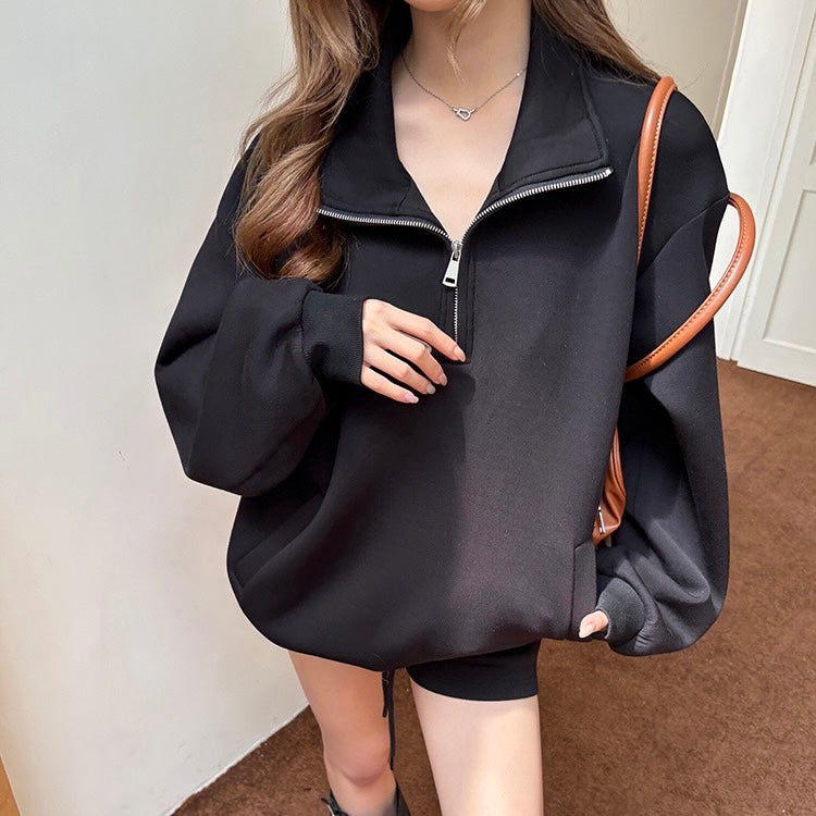 Quarter Zip Sweater