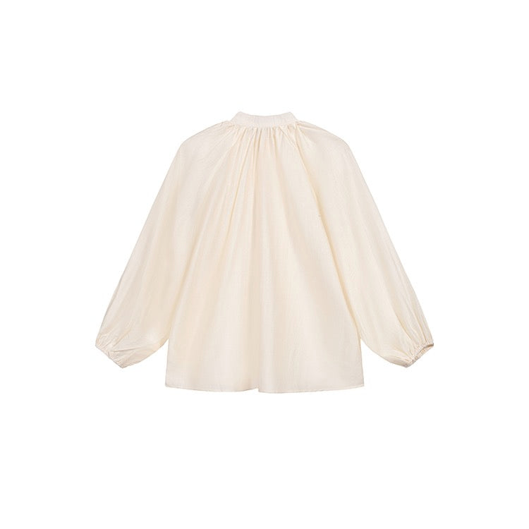Off-White Tunic Blouse