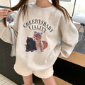 Kitten Beige Oversized Sweater