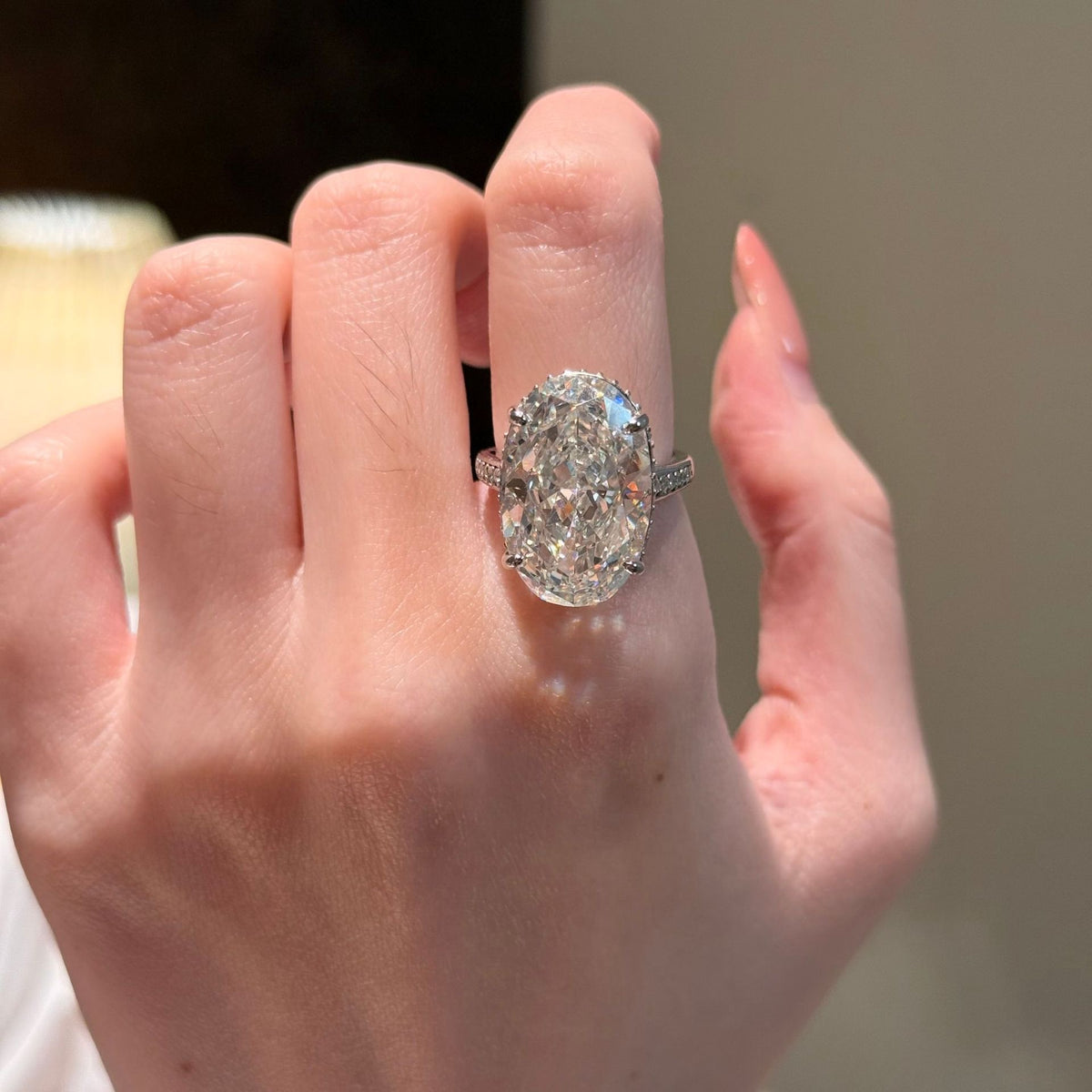 Oval 10ct Ring S925