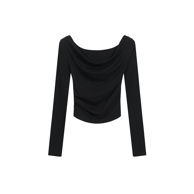 Wide Neck Off-Shoulder Top