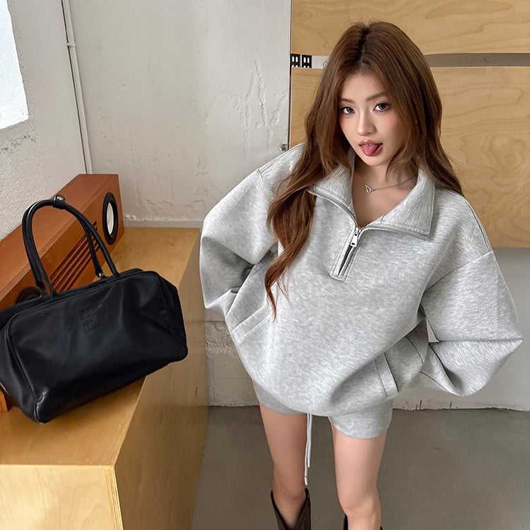Quarter Zip Sweater